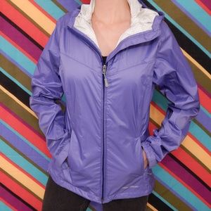 SOLD Blue Eddie Bauer Rain Jacket